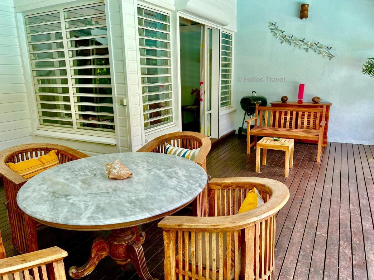 Villa Sisley, 2 Chambres, Piscine Privee, Plage A 100 M Sainte-Rose Ngoại thất bức ảnh